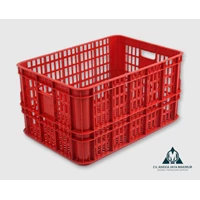 Fruit Plastic Basket HDPE size 620 x 430 x 320 MM