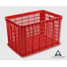 Industrial Plastic Fruit Basket HDPE size 620 x 430 x 380 MM 1