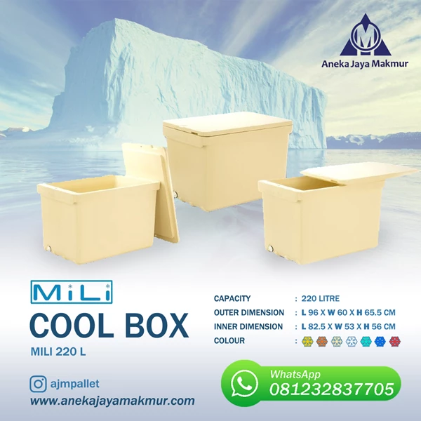 Cooler Box Pendingin MILI 220 Liter