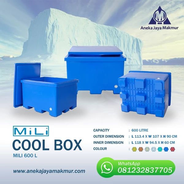 Cooler Box Pendingin MILI 600 Liter