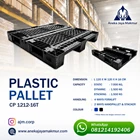 Pallet Plastik Ukuran 120 x 120 x 16 cm Warna HITAM 1