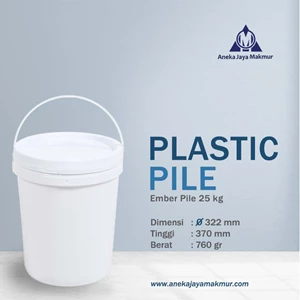 Ember Pail Plastik 25 KG HDPE
