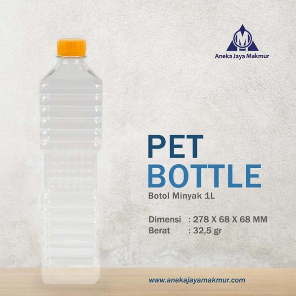Oil Bottle PET 1 Litre