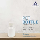 Botol Plastik PET Pupuk 100 cc / ml 1