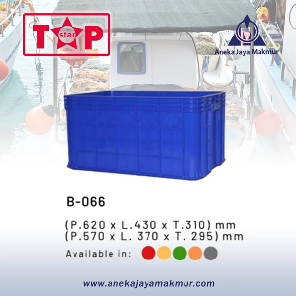 Closed Plastic Container TOPSTAR Rabbit B-066 650x430x310mm